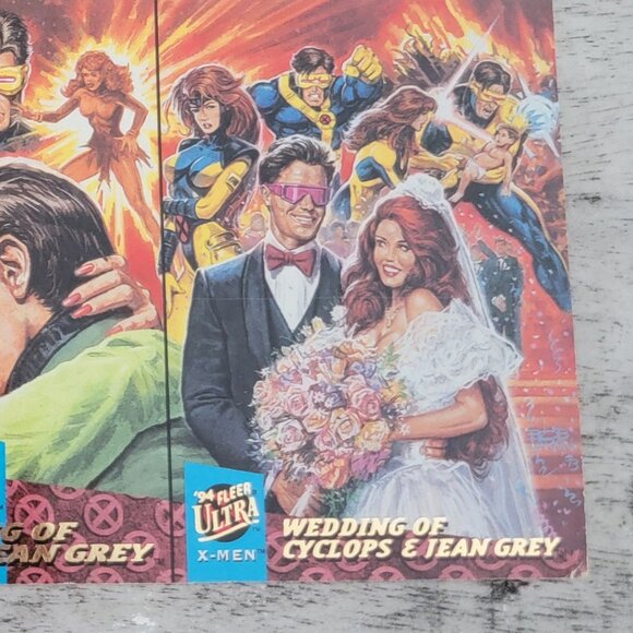 1994 Fleer Ultra X-Men Wedding of Cyclops and Jean Grey Trading Cards - Picture 15 of 15